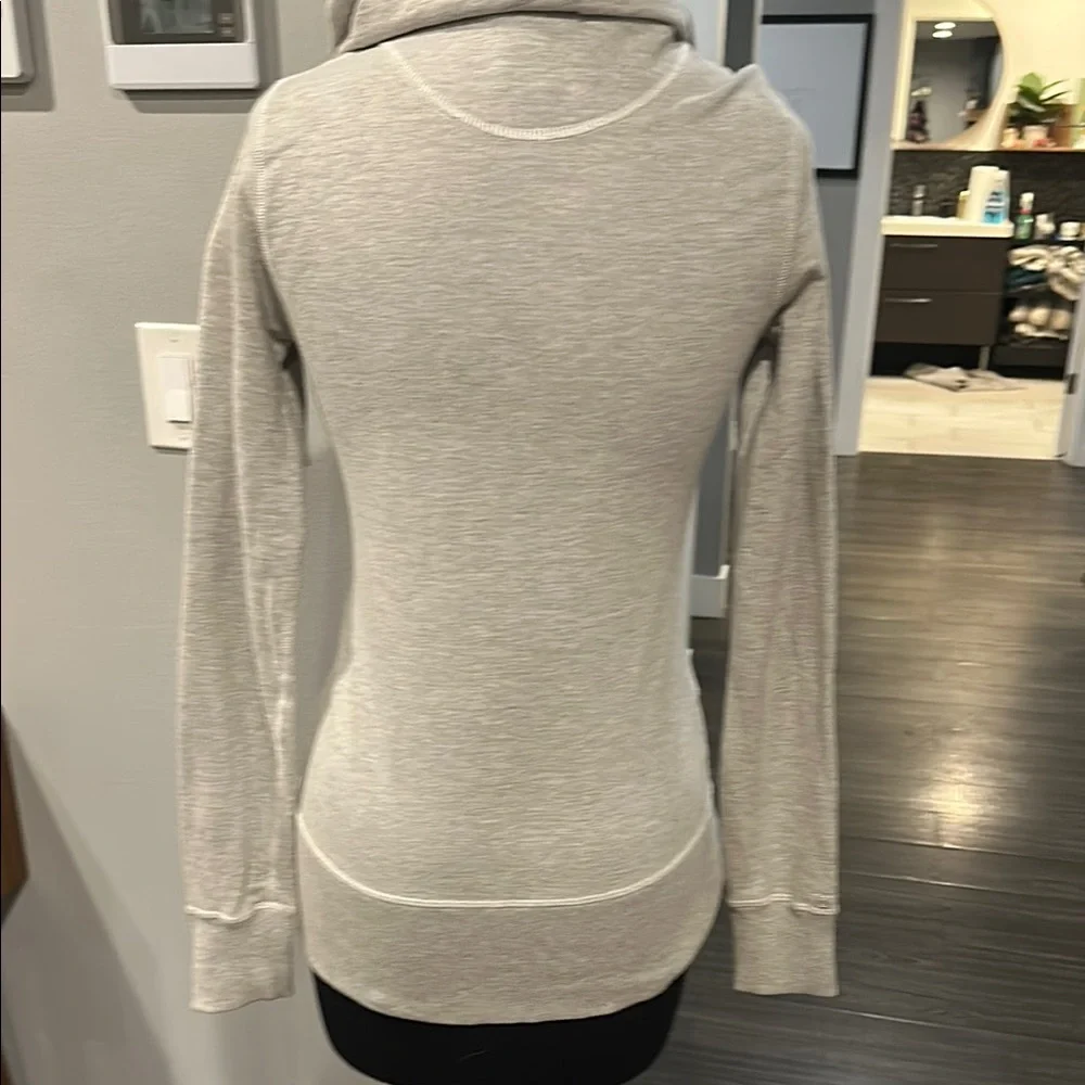 Diesel Women's Gray Zip-Up Hoodie - Picture 3 of 3